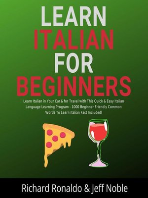 cover image of Learn Italian For Beginners